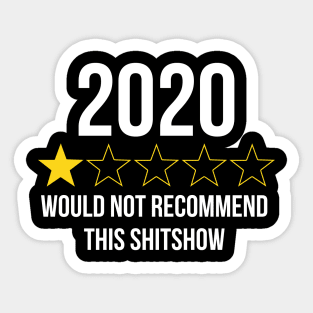 Would Not recommend this shitshow Sticker